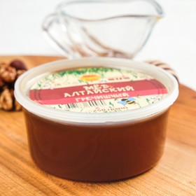 

Мёд Алтайский "Гречишный", натуральный цветочный банка, 250 г