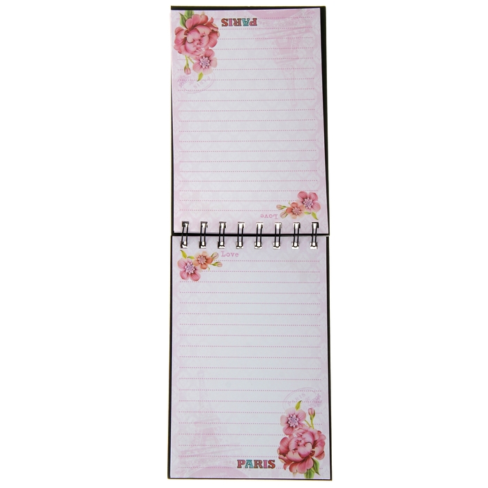 Блокнот "Paris", на гребне, А6, 80 листов