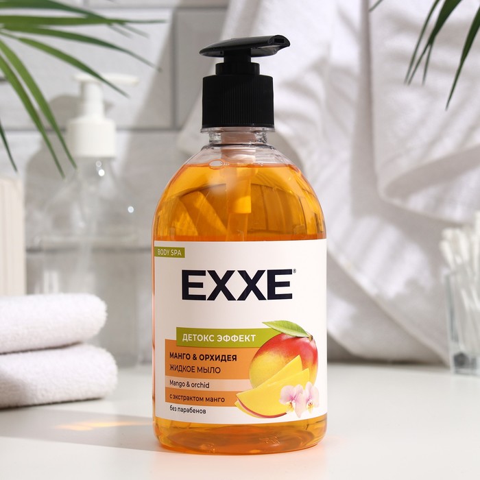 Жидкое мыло EXXE, «Манго и орхидея», 500 мл мыло жидкое exxe жидкое мыло манго и орхидея