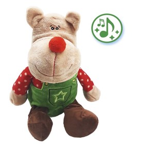 

Новогодний подарок с игрушкой "Мишаня", 400 г