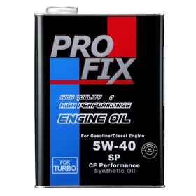 

Масло моторное PROFIX Engine Oil 5W-40 SP, синтетическое, 4 л