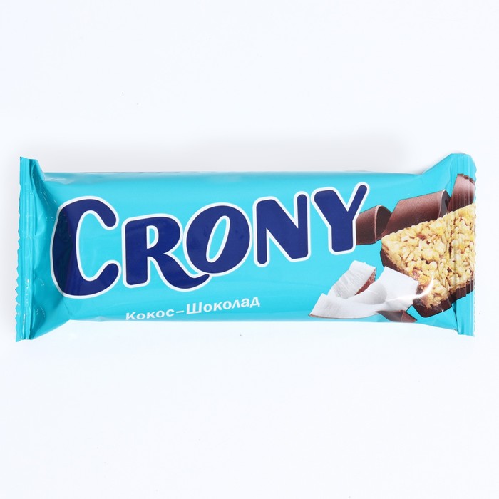 Батончик-мюсли CRONY кокос и шоколад, 50 г мюсли forsio шоколад 40 г мультицвет