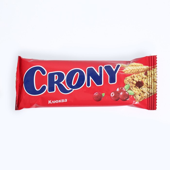 Батончик-мюсли CRONY клюква, 50 г батончик мюсли crony кокос шоколад 50 г