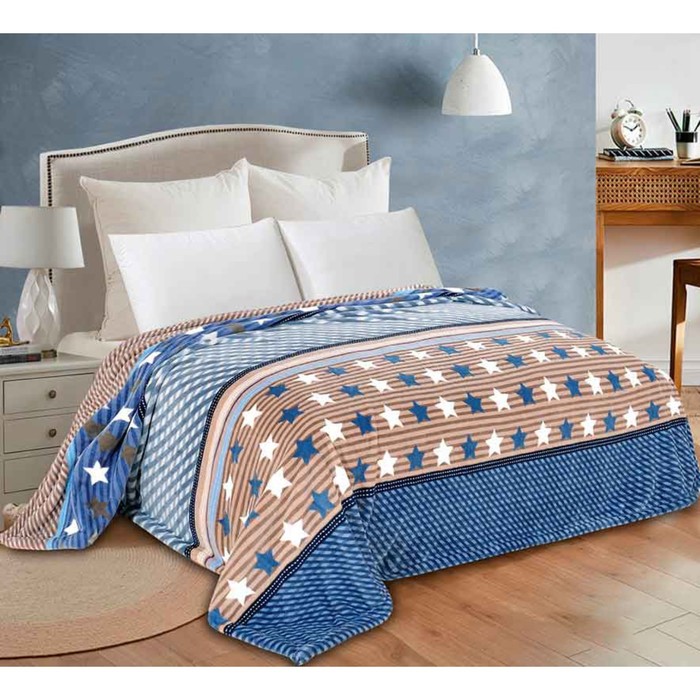 Плед евро, размер 200x220 см 7200