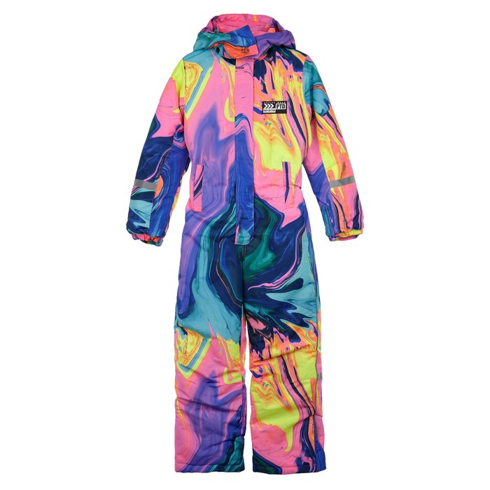 фото Зимний комбинезон для девочки, рост 134 см playtoday