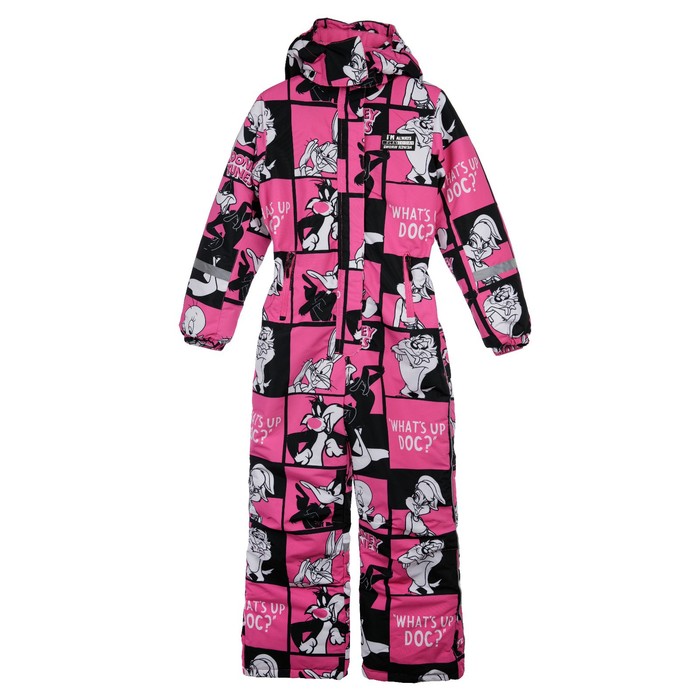 фото Зимний комбинезон для девочки, рост 152 см playtoday