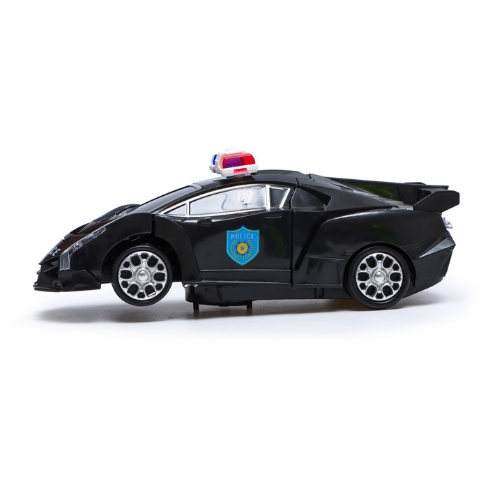 Робот «Полицейский», трансформируется, световые и звуковые эффекты, работает от батареек