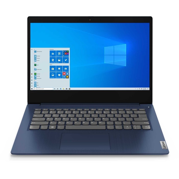 Ноутбук Lenovo IdeaPad 3 14IIL05 14 i3 1005G1 4 Гб SSD 128 Гб Intel UHD Win10 синий 928581 4623800₽