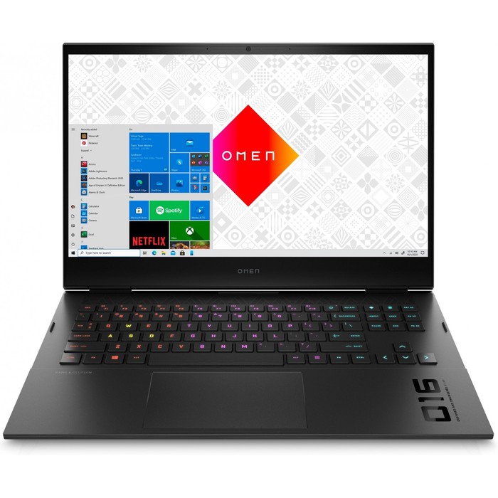 Ноутбук HP Omen 16-c0057ur 161 R7 5800H 16 Гб SSD 512 Гб RTX 3070 8Gb FDos чёрный 928583 22679500₽