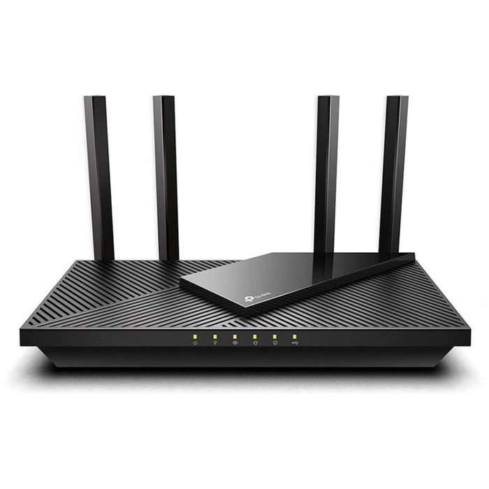 Wi-Fi роутер TP-Link Archer AX55, 2976 Мбит/с, 4 порта 1000 Мбит/с, чёрный