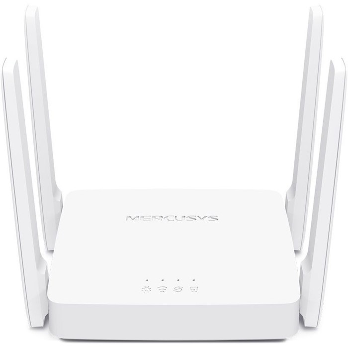 Wi-Fi роутер Mercusys AC10, 1167 Мбит/с, 2 порта 100 Мбит/с, белый wi fi роутер mercusys mr70x 1775 мбит с 3 порта 1000 мбит с чёрный