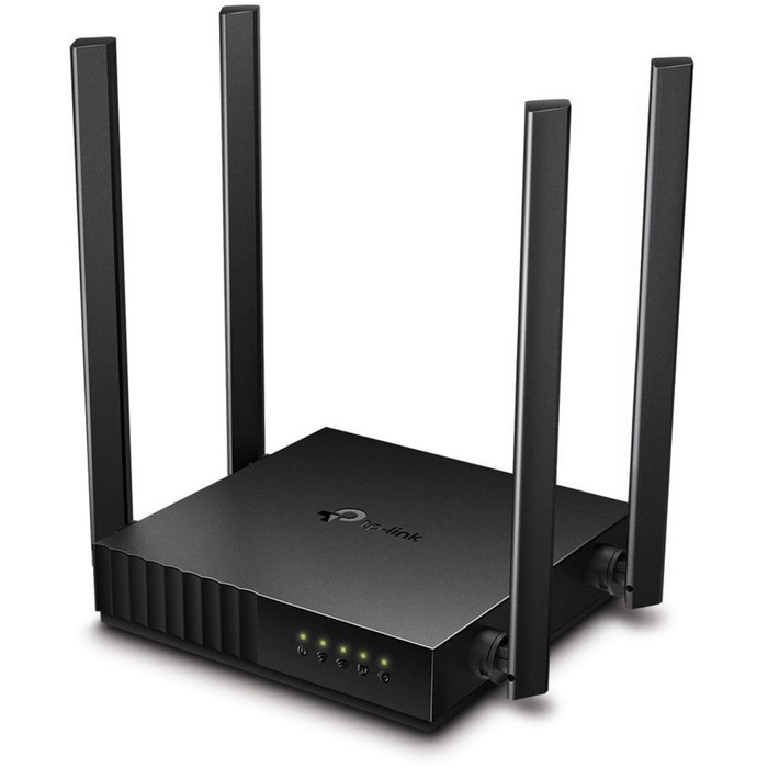 фото Wi-fi роутер tp-link archer c54, 1167 мбит/с, 4 порта 100 мбит/с, чёрный