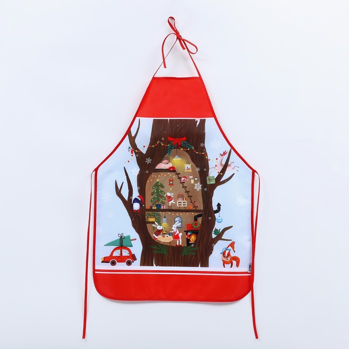 

Кухонный фартук «Тёплой зимы!», полиэстер, размер 50х70 см