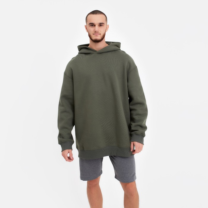 фото Толстовка мужская, цвет хаки, размер 52 mark formelle