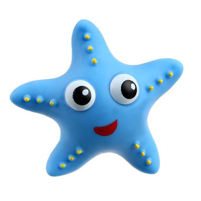 Мялка «Звезда» с пастой, цвета МИКС
