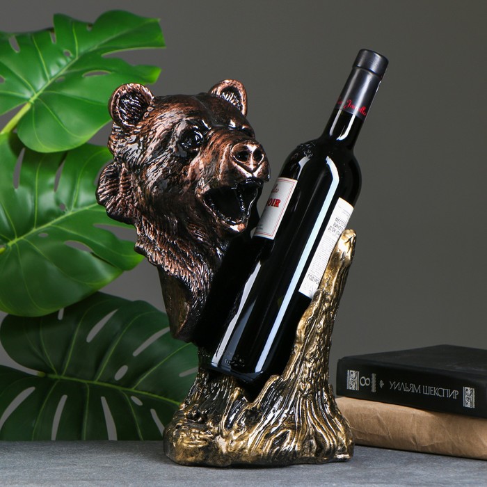 Подставка под бутылку Медведь подставка под бутылку вина тигр