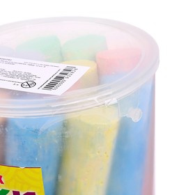 

Мелки для рисования, набор 12 шт, 6 цветов, 393 гр