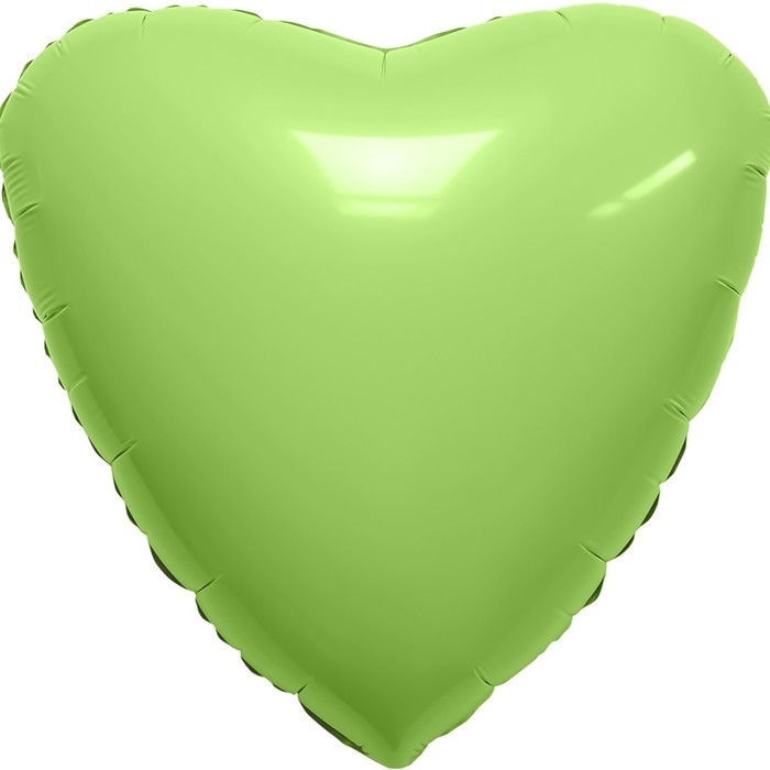Шар фольгированный 19 «Сердце», цвет мистик фисташка шар фольгированный 19 сердце цвет мистик фисташка