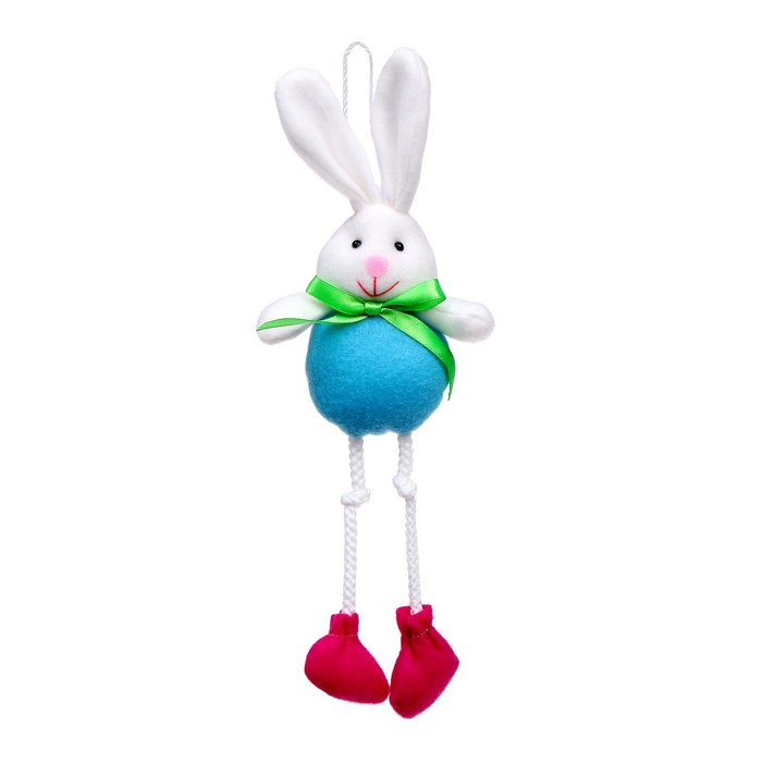 Мягкая игрушка «Кролик», на подвеске, цвета МИКС мягкая игрушка кролик на подвеске виды микс