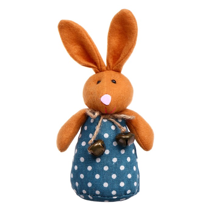 Мягкая игрушка «Кролик», с бубенцами, виды МИКС мягкая игрушка кролик в шарфе виды микс
