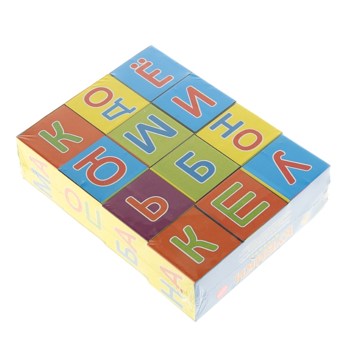 Кубики "Букварь", 12 штук