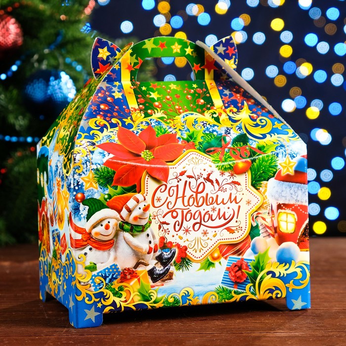 

Коробка подарочная складная "Зажигай!" 19 х 12 х 22 см