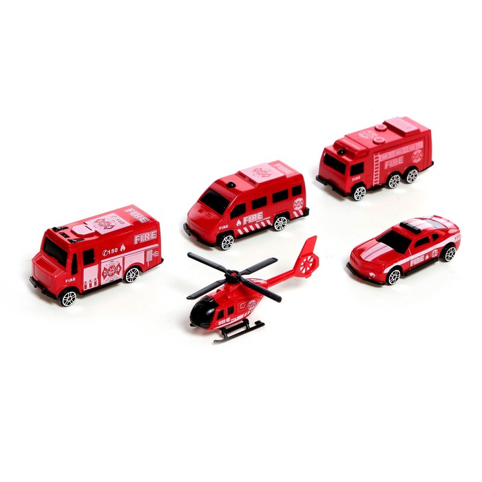 фото Игровой набор «пожарная служба», с машинками