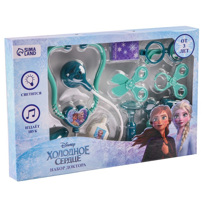 Набор доктора Frozen, Холодное сердце, в коробке набор карточек холодное сердце 2 frozen 2