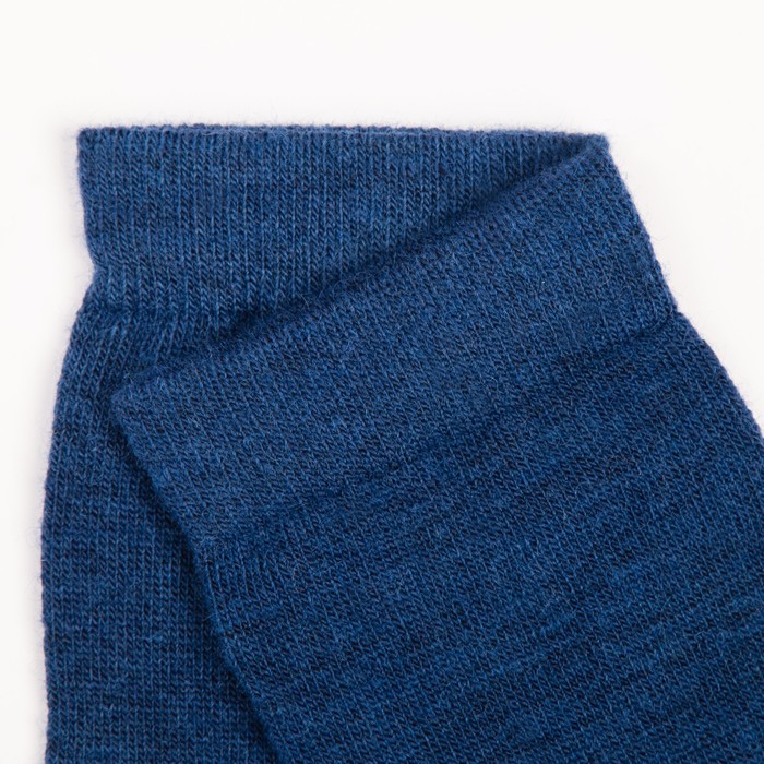 фото Носки мужские шерстяные «super fine», цвет синий, размер 41-43 eurowool