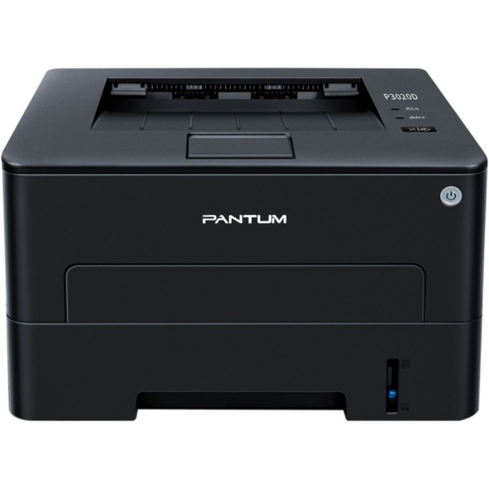 Принтер лазерный чёрно-белый Pantum P3020D, A4, Duplex принтер лазерный чёрно белый hp laserjet enterprise m611dn 7ps84a a4 duplex net