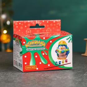 

Копилка-раскраска "Пингвин" 11.5х10.5х8см