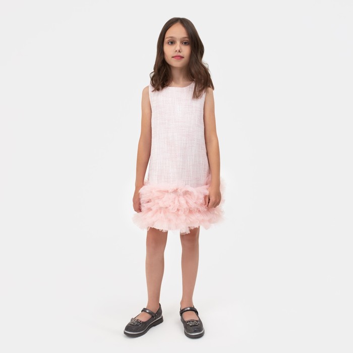 

Платье для девочки MINAKU: PartyDress цвет розовый, рост 122