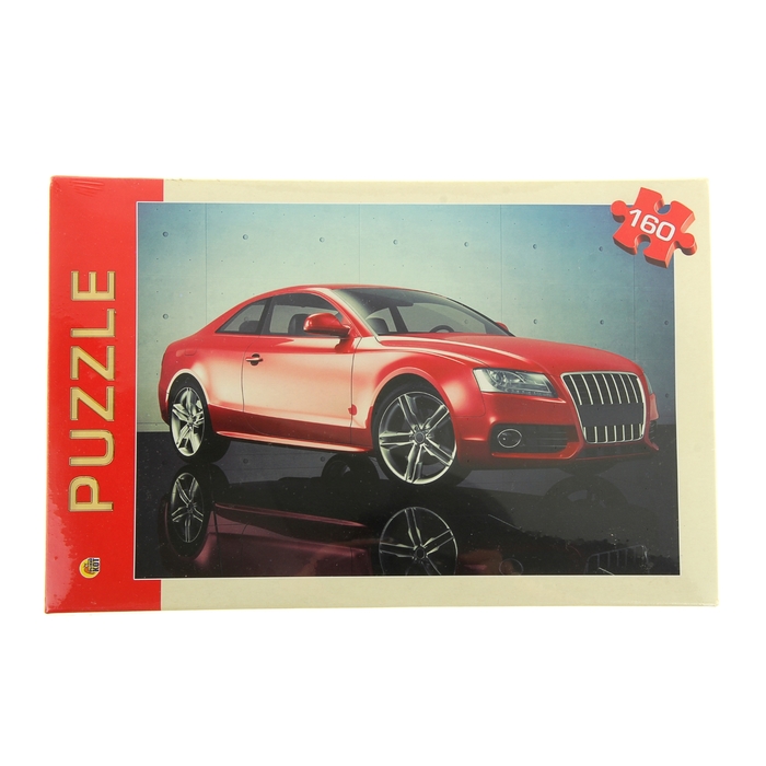 Пазл "Красное авто", 160 элементов
