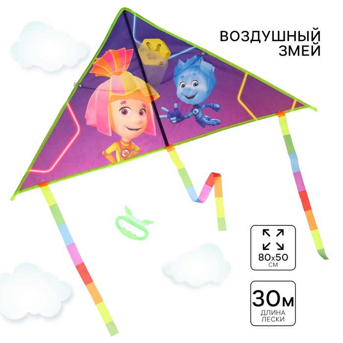 Воздушный змей Симка и Нолик Фиксики 50 х 80 см 99₽