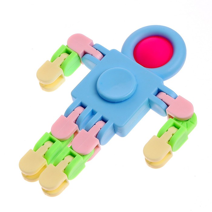 Развивающая игрушка «Робот», цвета МИКС развивающая игрушка котик цвета микс