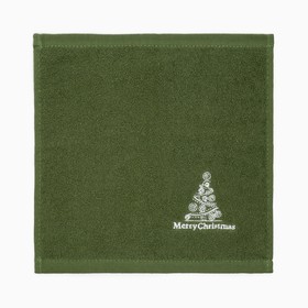 

Набор новогодних салфеток 28x28см, 3 шт, красная коробка, махра 440 г/м2, 100% хлопок