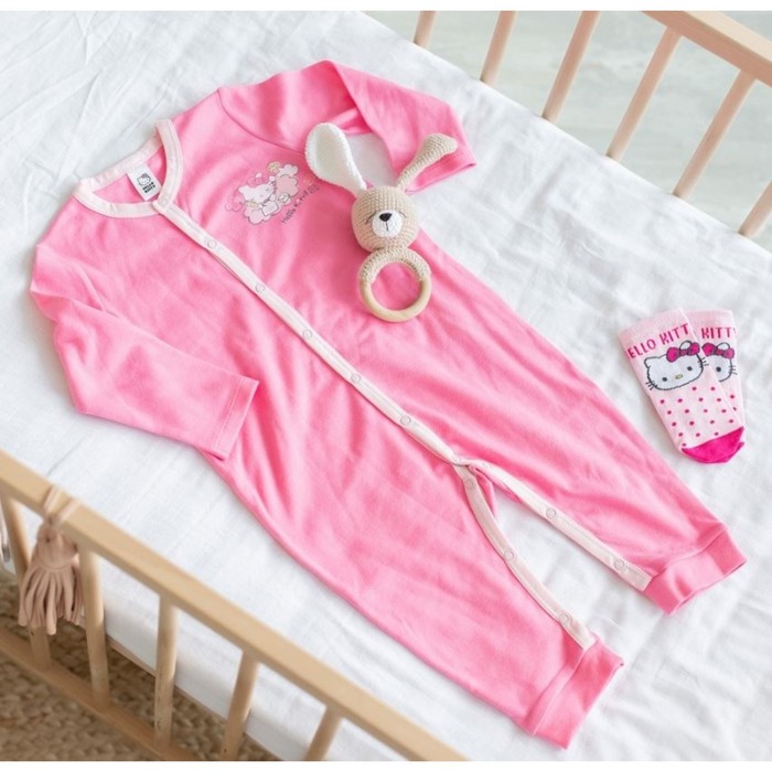 

Комбинезон, рост 62 см, цвет розовый