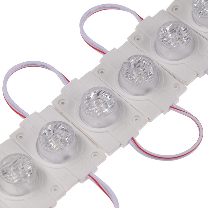 Cветодиодный модуль для торцевой засветки, 1,5 Вт, 130 Лм, IP65,12V 20шт БЕЛЫЙ