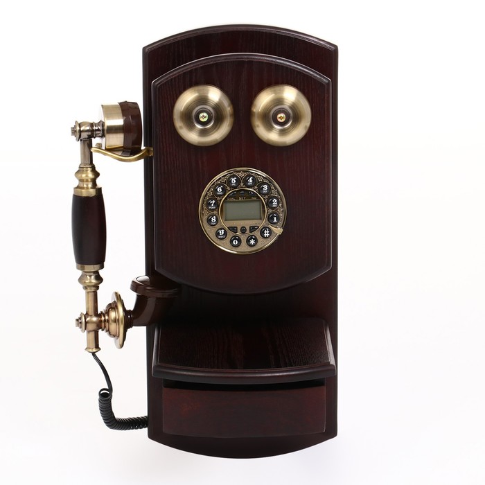 Ретро-телефон настенный, 45 х 19 см