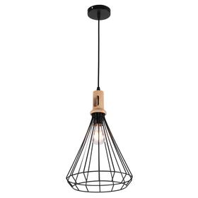 

Светильник MD.0909-1-P BK, 1x60Вт E27, цвет чёрный