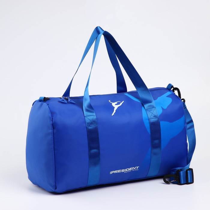 фото Сумка спортивная «russian gymnastic», 47 x 28 x 24 см, цвет синий