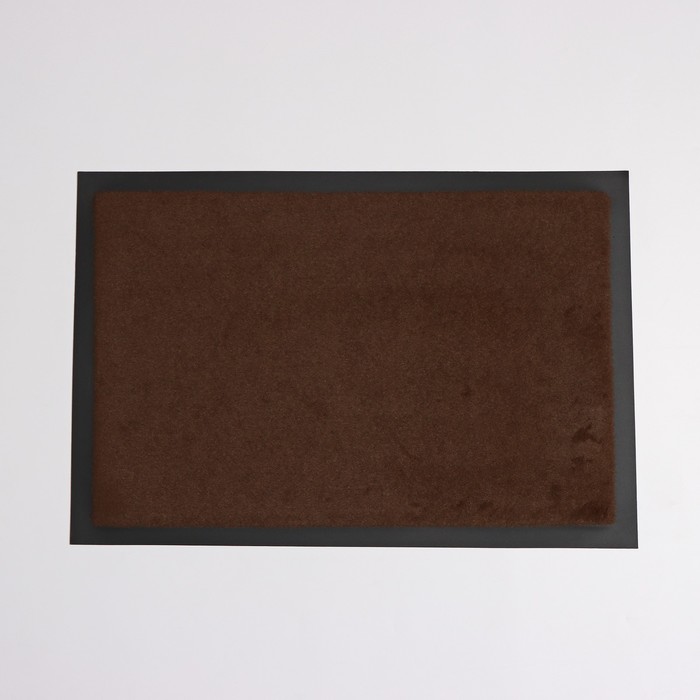 Коврик влаговпитывающий Tuff, 40×60 см, цвет коричневый