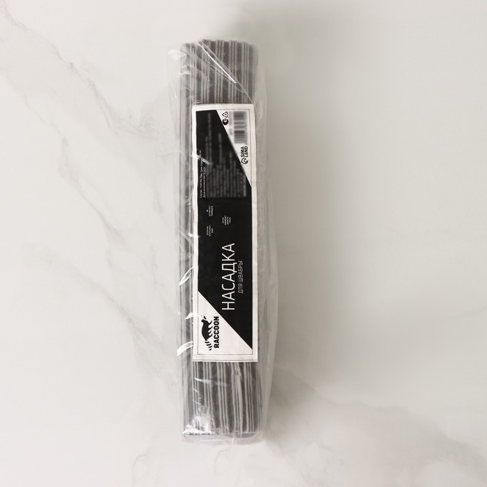 Насадка ПВА для набора для уборки Raccoon, 28×5,5 см, цвет серый