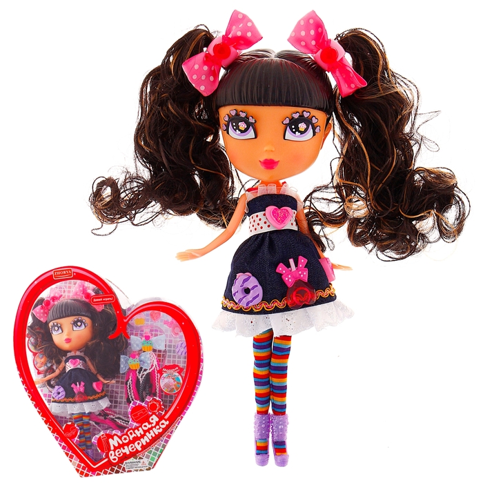 Кукла «Модная вечеринка» с аксессуарами, брюнетка