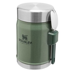 

Термос для еды "Stanley Classic", 400 мл, сохраняет тепло 7 ч, зеленый
