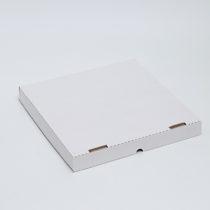 Упаковка для пиццы, белая, 36 х 36 х 4 см