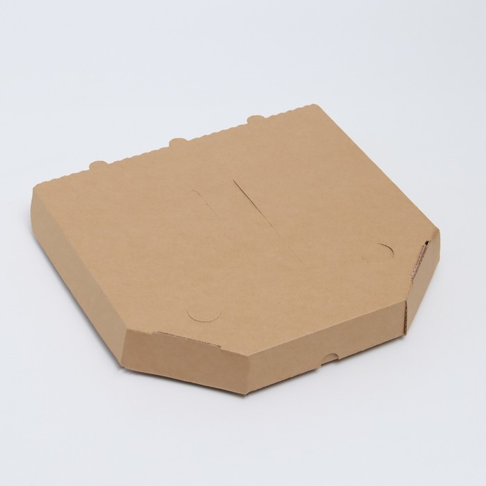Коробка для пиццы с соусниками, 32 х 32 х 4 см