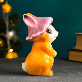 

Копилка "Зайчик цветочек" оранжевый, 14см