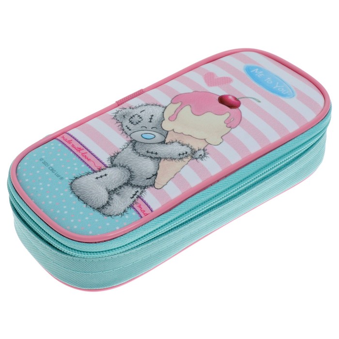 

Пенал-футляр, 45 х 205 х 95 мм, мягкий, тканевый, Hatber MetoYou