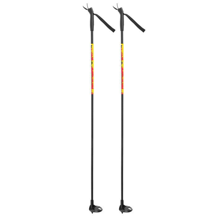 Палки лыжные стеклопластиковые детские (85 см), цвет микс